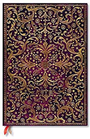 Aurelia Grande Dayplanner 2023: Hardcover, Vertical Layout, 100 gsm, elastic closure