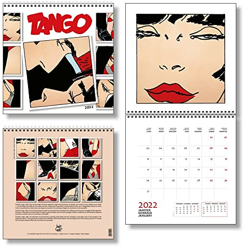 2022 Wall Calendar Corto Maltese 30x30cm (24454)