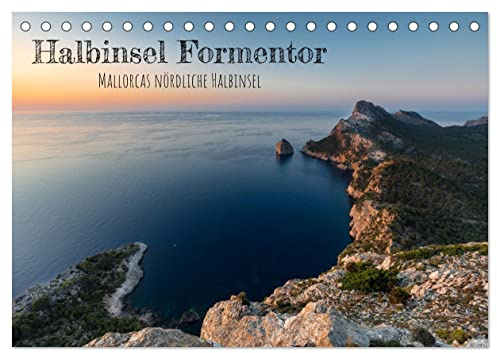 Halbinsel Formentor - Mallorcas nördliche Halbinsel (Tischkalender 2026 DIN A5 quer), CALVENDO Monatskalender: 15 Kilometer Serpentinenstraßen mit fantastischem Ausblick (CALVENDO Orte)