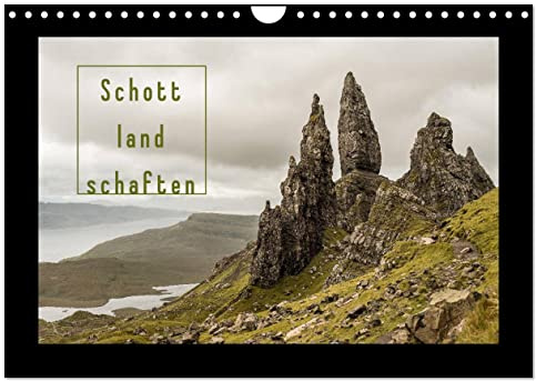 Schottlandschaften (Wandkalender 2026 DIN A4 quer), CALVENDO Monatskalender: Landschaftskalender (CALVENDO Orte)