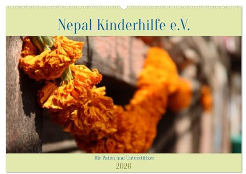 Kalender 2026 der Nepal Kinderhilfe e.V. (Wandkalender 2026 DIN A2 quer), CALVENDO Monatskalender: Nepals Dorfleben (CALVENDO Menschen)