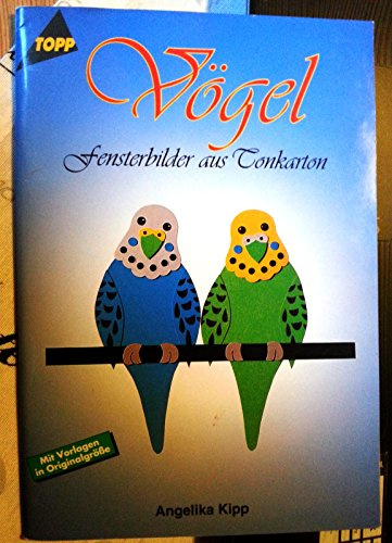 Vögel: Fensterbilder aus Tonkarton