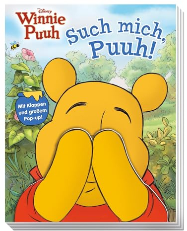 Disney Winnie Puuh: Such mich, Puuh!: Pappbilderbuch mit Klappen und einem großen Pop-up!