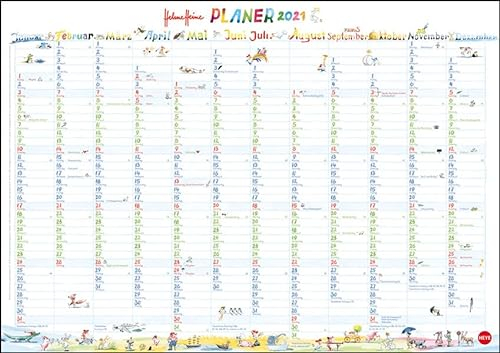 Helme Heine Posterplaner Kalender 2021