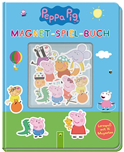 Peppa Pig Magnet-Spiel-Buch: Lernspaß mit 16 Magneten