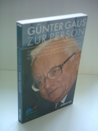 Zur Person, Bd.2, Reinhard Höppner, Oskar Lafontaine, Johannes Rau, Berndt Seite, Heide Simonis, Bernhard Vogel, Wolfgang Clement: Interviews mit Ministerpräsidenten