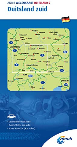 Germany South road map (5) (Wegenkaart, Band 5)