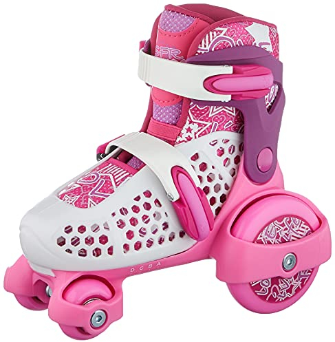 SFR - SFR068 - Patins à roulettes - Mixte Adulte - Rose - 28/32