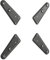 RICOO TV Wall Bracket Extender VA0100 Universal LED LCD OLED Monitor Television Mount Adapter Plate for VESA 200x200 to 400x400 Black