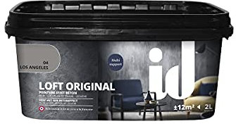 Peinture décorative LOFT BETON ORIGINAL 2L LOS ANGELES - ID Paris