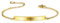 MeMeDIY Personalisierte Armband Namen Angepasst für Frauen Mädchen Edelstahl Einstellbare Knöchel Link Brautjungfer Geschenke Bester Freund Armbänder (Gold Farbe) - Gravur Angepasst