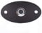 TronicXL Klingelschild Klingelplatte anthrazit mit Beleuchtung LED blau