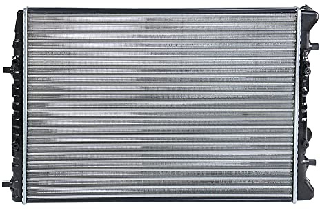 BESTPRICE 1x Radiatore acqua motore compatibile con SEAT CORDOBA, IBIZA, SKODA FABIA 1, FABIA 2, ROOMSTER, VW FOX, POLO (6N2) (9N_ 9A_) (6V2) (9A4 9A2 9N2 9A6) (9N4)
