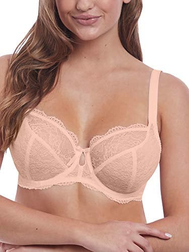 Freya Women's Fancies Underwire Plunge Bra, Opaque, Natural Beige, 32F