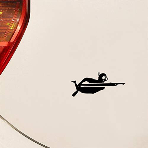 NA Car Stickers Fashion Fork Gun Jagd Angeln Aufkleber Taucher Aufkleber Autoaufkleber für Auto Laptop Fenster Aufkleber