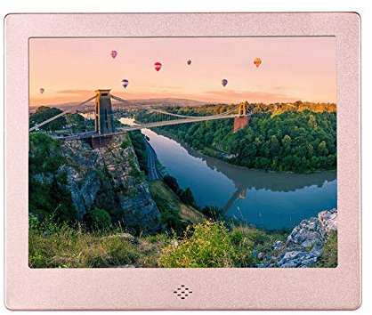 Cornice Fotografica Digitale HD 8 Pollici HD 720P Lettore Multifunzione e Funzione Calendario per riprodurre Immagini/Musica/Video