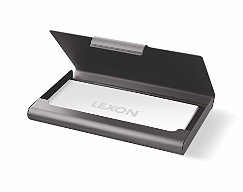 Lexon Card Box Aluminium Visitenkartenetui (Metall)