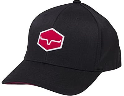 Kimes Ranch Verstellbare Snapback Warwick 110 Mütze, Schwarz, Einheitsgre