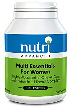 Metagenics Multi Essentials for Women Multivitamin with Iron - 29 Vitamins & Minerals for Women - Vegetarian and Vegan - 60 Tablets
