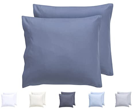 Todocama Lot de 2 taies d'oreiller hypoallergéniques en Microfibre Extra Douce