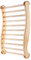 Anjetan Sauna-Rückenlehne, Holz-Sauna-Rückenlehne, keine Flecken und bequem, ergonomische S-Form Rückenlehne für Sauna-Erholung, Wellness-Entspannung