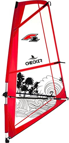 F2 Checker Complete RIGG 4,5 m2 Unisex SUP Sail Segel Surfsegel Windsurfen