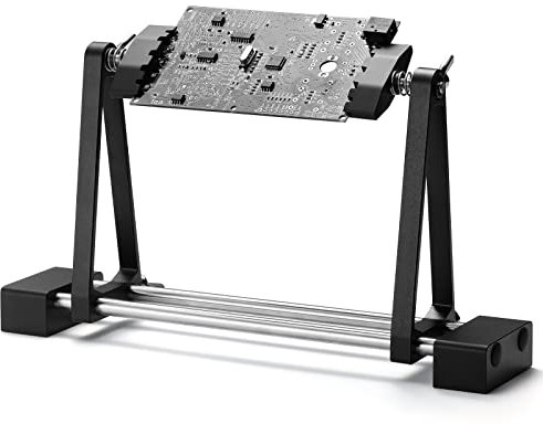 SainSmart Magnetischer verstellbarer Leiterplattenhalter, 360 Grad drehbar, Löthilfe zum Klemmen von Leiterplatten, Entlöten