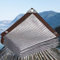 Sonnensegel Shade Sails Uv Schutz Sichtschutz Schattiernetz 80% - 90% Prozent Shading Rate, Winddichtes Sonnenschutz-WäRmeisolations-Garten-Schattennetz. (Aluminiumfolie / 1 * 1m / 3.3ft*3.3ft)