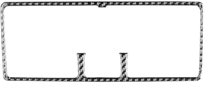 Innenaufkleber Für VW Für Golf 4 Für Jetta Für Bora Für MK4 Für R32 Für GTI 1999-2004 Zubehör Carbon Fiber Innen Auto Zentrale Luftauslass Dekor Rahmen Trim Abdeckung Panel dekorative Aufkleber