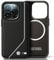 CG MOBILE BMW BMHMP15X23PUCPK Case for iPhone 15 Pro Max 6.7 Inch Black Hard Case Perforated Twisted Line
