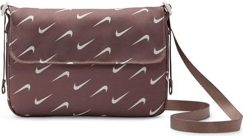 Nike Damen Sportswear FTRA CRSSBY-SWSH Drop Crossbody-Tasche, Smokey Mauve/Smokey Mauve/Sail