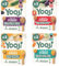 Yooji - 24 Repas BIO Pour Bébé dès 8 Mois - Les Écrasés, Purées Spécial Introduction Morceaux pour la Diversification Alimentaire - 4 Recettes Tajine Ratatouille Dahl Risotto - Lot 8x400g