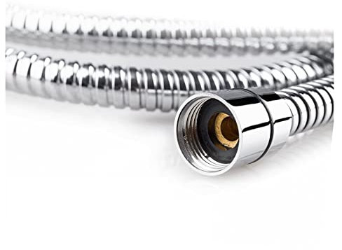 Tuyau en acier inoxydable de première qualité, Tuyau de douche flexible long for salle de bain, rallonge de tuyau d'eau, tuyau de plomberie, tube de traction, accessoires de salle de bain (couleur : 1
