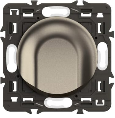 LEGRAND - Sortie de Câble Céliane - Titanium - A équiper d'une plaque de finition