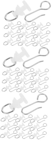 Milisten 3 Set Gazebo Ganci Per Tende Da Doccia E Binario Tende Da Doccia Binario Tende Con Ganci Per Binario Binario Di Puleggia Gancio Forniture Per Tende Da Doccia Binario