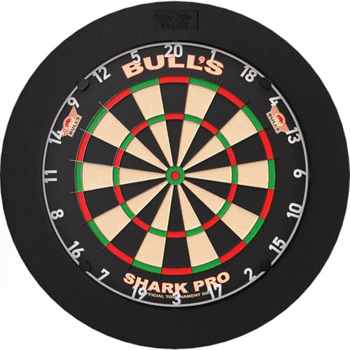 BULL'S EP Surround - Kosteneffizientes | Einteiliges Dartboard-Surround, 60x59x4,5 cm | Universelle Passform, Langlebig & Einfache Installation, Ideal für Profis & Anfänger