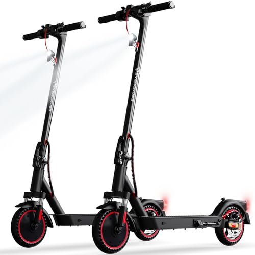 EVERCROSS EV85F E-Scooter mit Straßenzulassung, Faltbarer Elektroroller für Erwachsene mit APP - 400W Motor, 7,8AH Batterie, 15KG Gewicht, Max Belastung 120 kg, Duales Brems, Zwei Stoßdämpfer (ABE)