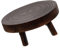 SHOWERORO Dreibein-Tortenständer Mini-Kuchen rustikales Dessert-Serviertablett Regal storage shelf büro dekoration Blumentopfgestell aus Holz langlebiger Schreibtischhocker hölzern Coffee