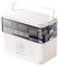 Medicine Storage Box,Medicine Storage Box Organiser With Handle, Portable 3 Layer Medicine Box First Aid Box with Lid, Multi-Grid Medication Storage Box and Medicine Cabinet For Home,School