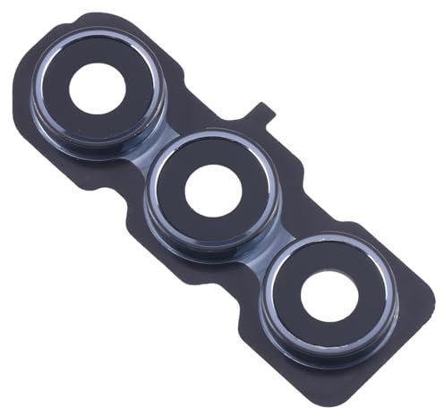 Ricambio compatibile con Samsung Galaxy A55 5G SM-A556B A556 vetro posteriore vetrino scocca lente obbiettivo + Cornice RING rear fotocamera BACK camera