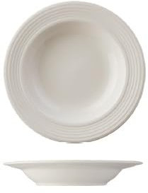 B'GHEST (Set 6 uds) Forum Plato Hondo Ø23 cm. Porcelana Fine China