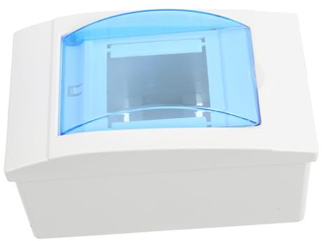 OSALADI Verteilerkasten Aus Stromzählerkasten Innen Und Außenbereich Geeignet Mit Vorgebohrten Montagelöchern Abs-material Für Langlebigkeit Integrierte Lüftungsschlitze Gegen Kondensation