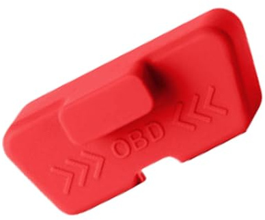 OBD Port Lock, OBD Port Cover, Waterproof OBD Interface Cover, Silicone Protective Cover for a Variety of Car Models