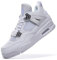 Chaussures de Basket-Ball Air 4 rétro Classiques pour Homme Baskets de Skate décontractées Chaussures de Sport Femme avec Coussin d'air Mode - pour Le Travail, la Course à Pied, la Marche