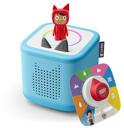 tonies Toniebox 2 Pack Tonieplay avec La Pat' Patrouille, Joue, Apprends, Boite à Histoire pour Enfant 1 à 9 Ans, Robuste & Facile à Utiliser, Bleu Ciel