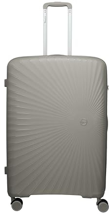 Travelite Tamaris Koffer VOYAAGE Größe L, 76 cm, 100 Liter, Rollkoffer groß | kratzfester Hartschalenkoffer aus Polypropylen, Reisekoffer mit 4 Doppelrollen & TSA Schloss, viel Stauraum