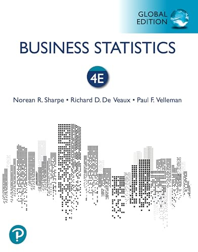 Business Statistics, Global Edition