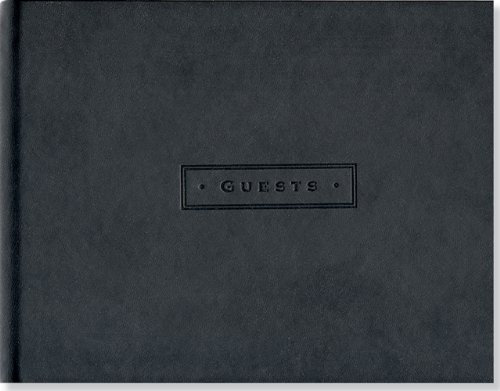 Artisan Guest Book/Classic Black