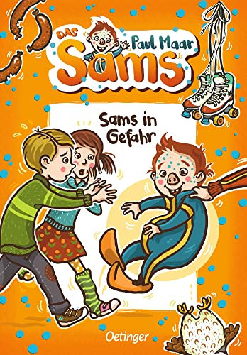 Das Sams 5. Sams in Gefahr: Der Kinderbuch-Klassiker, modern und farbig illustriert von Nina Dulleck für Kinder ab 7 Jahren