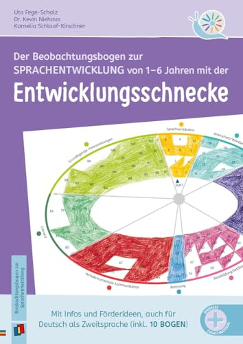 Der Beobachtungsbogen zur Sprachentwicklung von 1–6 Jahren mit der Entwicklungsschnecke​: Mit Infos und Förderideen, auch für Deutsch als ... dokumentieren mit der Entwicklungsschnecke)